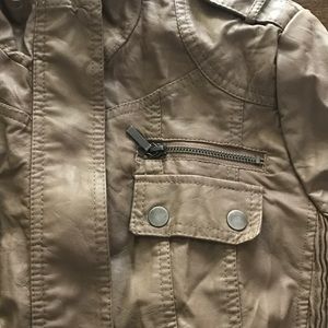 Textured Leather Jacket